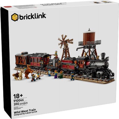 LEGO® Bricklink 910044 Vlak z divokého západu – Hledejceny.cz