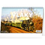 NOTIQUE stolní Vlaky 23,1 × 14,5 cm 2027 – Zboží Dáma