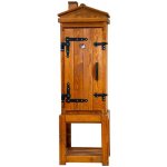 Jelux Tradiční dřevěná udírna 220 l z borovice 105×50×50 cm jabloň – Sleviste.cz