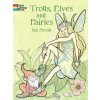 Omalovánka Trolls, Elves and Fairies Coloring Book