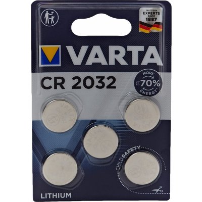 Varta CR 2032 5ks 6032101415 – Zboží Živě