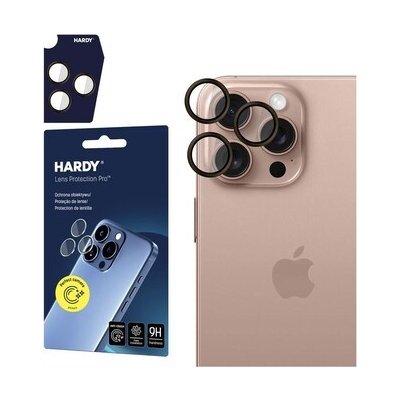 3mk Hardy Lens Protection Pro pro iPhone 16 Pro /16 Pro Max Brown 5903108588737 – Zboží Živě