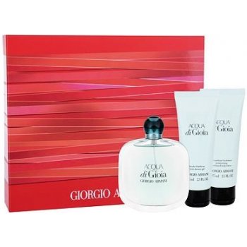 Giorgio Armani Acqua di Gioia EDP 100 ml + tělové mléko 75 ml + sprchový gel 75 ml dárková sada