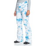 Roxy Dámské snowboardové kalhoty Chloe Kim azure blue clouds – Zboží Mobilmania