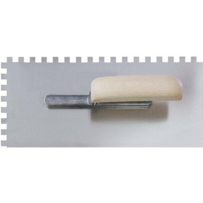 Hladítko nerez ozubené 8x8mm - 280x130 mm – Hledejceny.cz