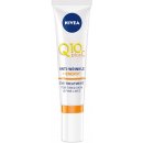 Oční krém a gel Nivea Q10 Plus C oční krém proti vráskám 15 ml