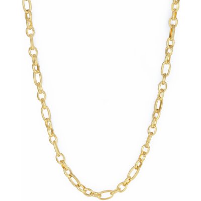 S`Agapõ Dlouhý pozlacený řetízek chunky SHK22 – Zboží Dáma