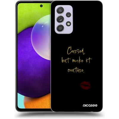 Picasee silikonový černý obal Samsung Galaxy A52 5G A525F Cursed – Zboží Živě