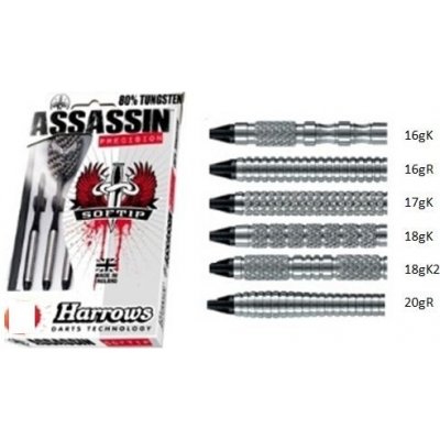 Harrows Assassin 16gK – Hledejceny.cz