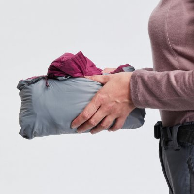 Forclaz dámská turistická vesta MT 100 fialová – Zboží Mobilmania