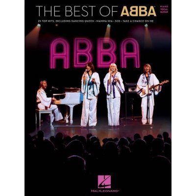 The Best Of ABBA noty na klavír zpěv akordy na kytaru – Zboží Mobilmania