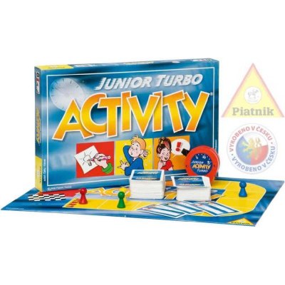 Piatnik Hra ACTIVITY Junior turbo (společenská hra)