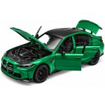 BMW M3 CS LCI kovový model hračka na baterie světla zvuk Zelená 1:24 – Hledejceny.cz
