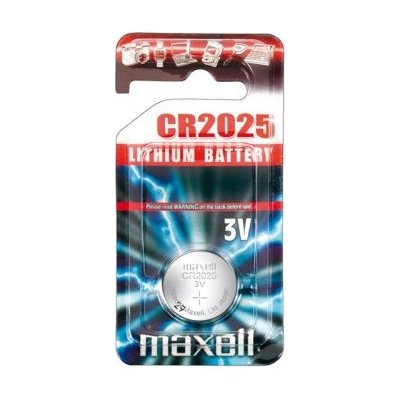 MAXELL Lithiová baterie CR2025 1BP Li 3V – Hledejceny.cz