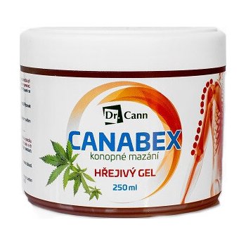 Dr.Cann Canabex konopné mazání hřejivý gel 250 ml