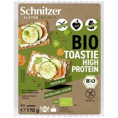 Schnitzer High protein toustové chlebíky 170 g – Zboží Dáma