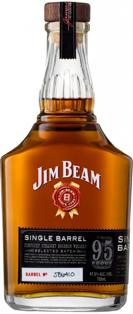 Jim Beam Single Barrel 47,5% 0,7 l (holá láhev)