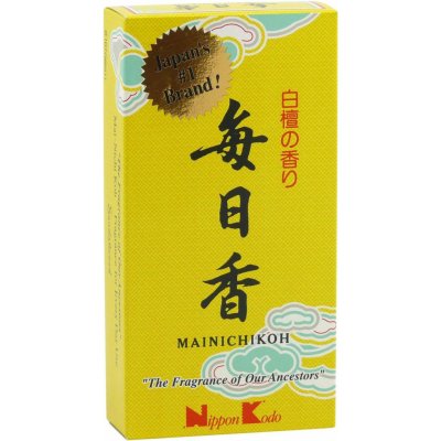 Nippon japonské vonné tyčinky Mainichi Koh Sandal 300 ks – Hledejceny.cz