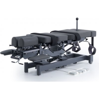 Coinfycare® Elektrické chiropraktické lehátko Coinfycare Chiro EL07B 172*53 cm | 96 kg | šedá – Zboží Dáma