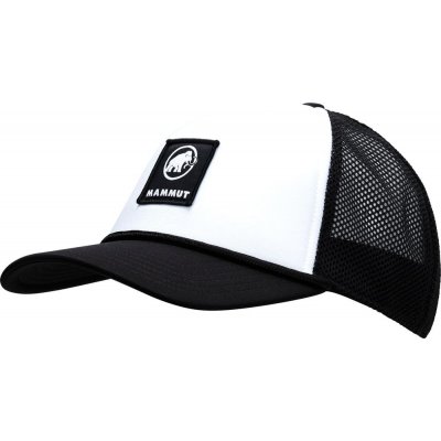 MAMMUT Crag Cap Logo white-black – Zboží Mobilmania