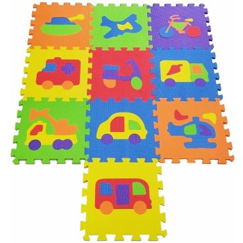 Eva Puzzle puzzle Doprava 2 28,5x28,5cm 10ks