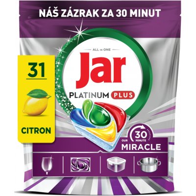 Jar Platinum Plus 30 Minute Miracle kapsle do myčky 31 ks – HobbyKompas.cz