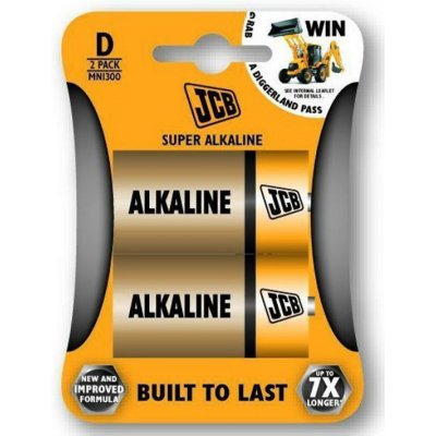 JCB Super Alkaline D 2ks JCB-LR20-2B – Zbozi.Blesk.cz