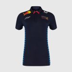 F1 officilal Dámská týmová polokošile Max Verstappen Red Bull Racing F1 2024 tmavě modrá Velikost: – Zboží Dáma