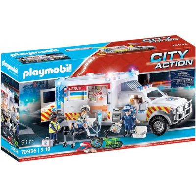 Playmobil 70936 Záchranná služba: US Ambulance – Zboží Mobilmania