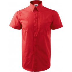 Malfini Chic pánská košile krátký rukáv červená MAL-20707