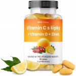 Movit Vitamín C 1200 mg, D, Zinek 90 tablet – Hledejceny.cz