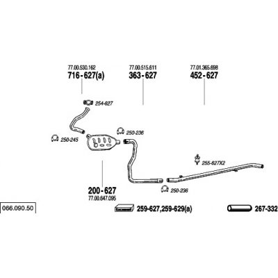 Bosal BS 255-627