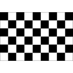 Šachovnicová vlajka - startovní - 100 x 150 cm - tunel, karabina – Zboží Mobilmania