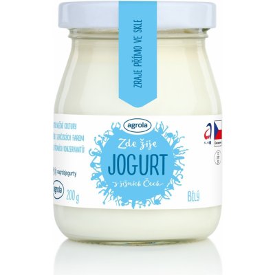 Agrola Jogurt bílý 200 g – Sleviste.cz