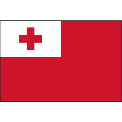 Tonga vlajka - 100 x 150 cm - tunel, karabina – Hledejceny.cz