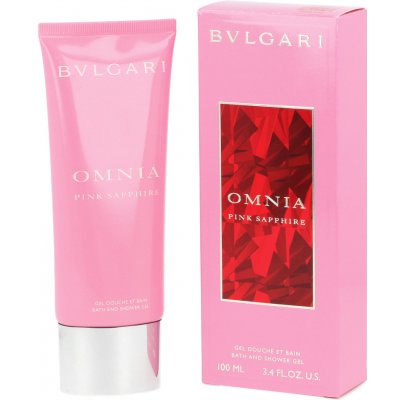 Bvlgari Omnia Pink Sapphire sprchový gel 100 ml – Hledejceny.cz