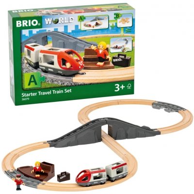 Brio 36079 Startovací sada osobní vlak – Zboží Mobilmania