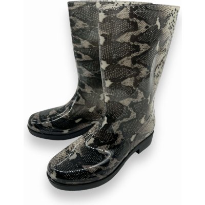 Fashion Dámské holínky šedé – Sleviste.cz