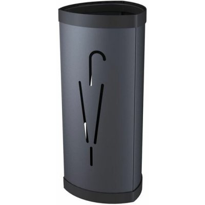 Stojan na deštníky Tria - černý – Zboží Dáma