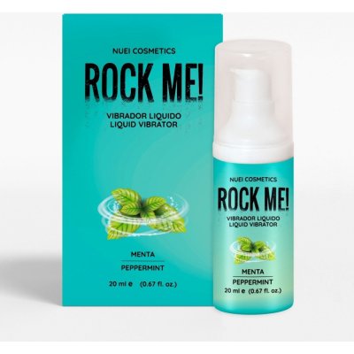 Nuei Cosmetics ROCK ME! Liquid Vibrator Peppermint 20 ml – Zboží Dáma