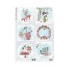 Scrapbooking set Papír A4 Christmas Wishes deer (MD) Marianne Design PAPEWK1280