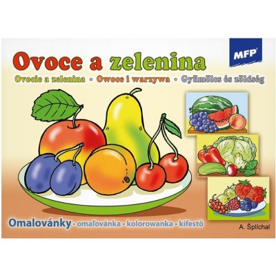 Omalovánky A5 Ovoce a zelenina MFP MFP paper