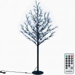 Monzana Svítící strom třešeň modrá 180cm do interiéru i exteriéru + dálkové ovládání 107578 – Hledejceny.cz