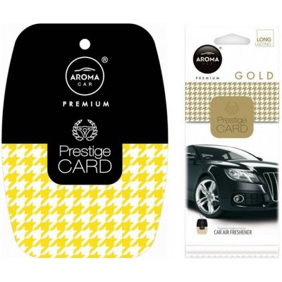 Aroma Car Premium Gold Prestige Card – Zbozi.Blesk.cz