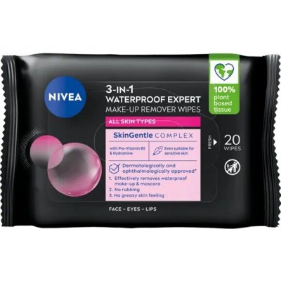 Nivea Čistící ubrousky 3v1 EXPERT MicellAIR – Hledejceny.cz