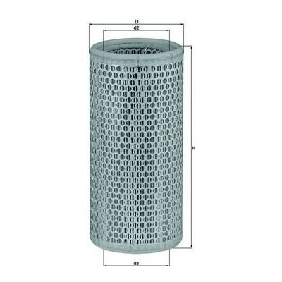 Vzduchový filtr KNECHT LX 502 – Hledejceny.cz