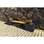 Corgarden GARA 1102 120 x 30 cm Antracit – Hledejceny.cz