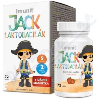 Imunit Laktobacily Jack Lactobacilák 72 tablet
