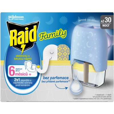 Raid Family elektrický odpařovač s tekutou náplní 21ml - 30 nocí – Zboží Mobilmania