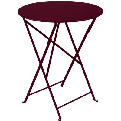 Fermob Skládací stolek BISTRO 60 cm Black cherry – Hledejceny.cz